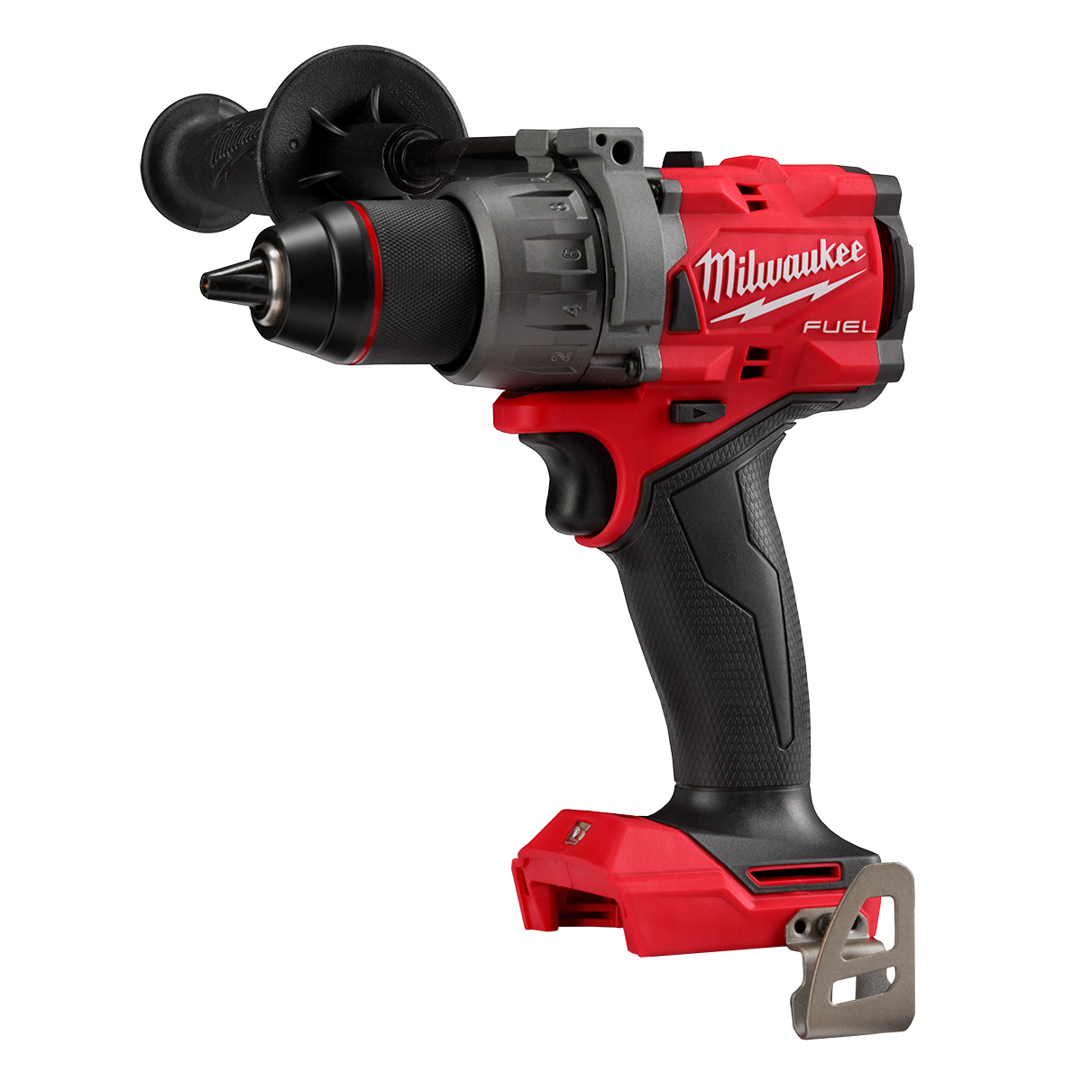Taladro Percutor M18 Fuel 4ta Generación Milwaukee 2904-20 Color Rojo