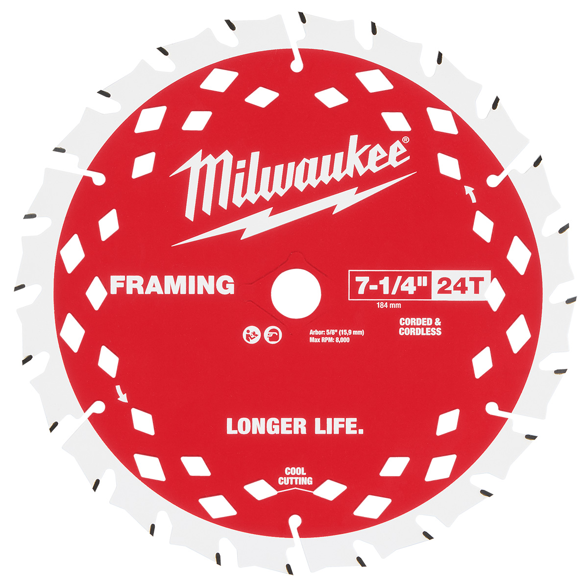 Milwaukee Disco Sierra Circular 7.1/4 24D
