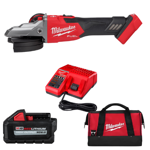 Esmeril Angular M18 Fuel Cabezal Plano 5pul Rojo 2887-21