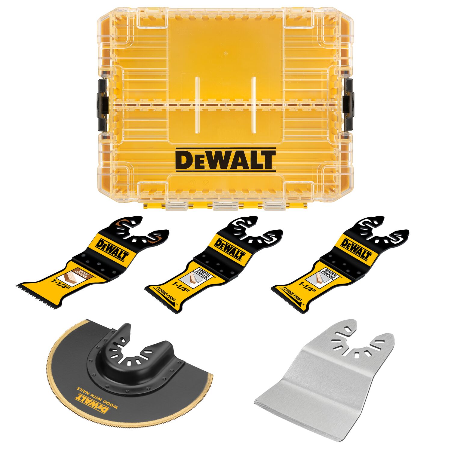 Set 5 Hojas Multiherramienta Dewalt DWA425GSET