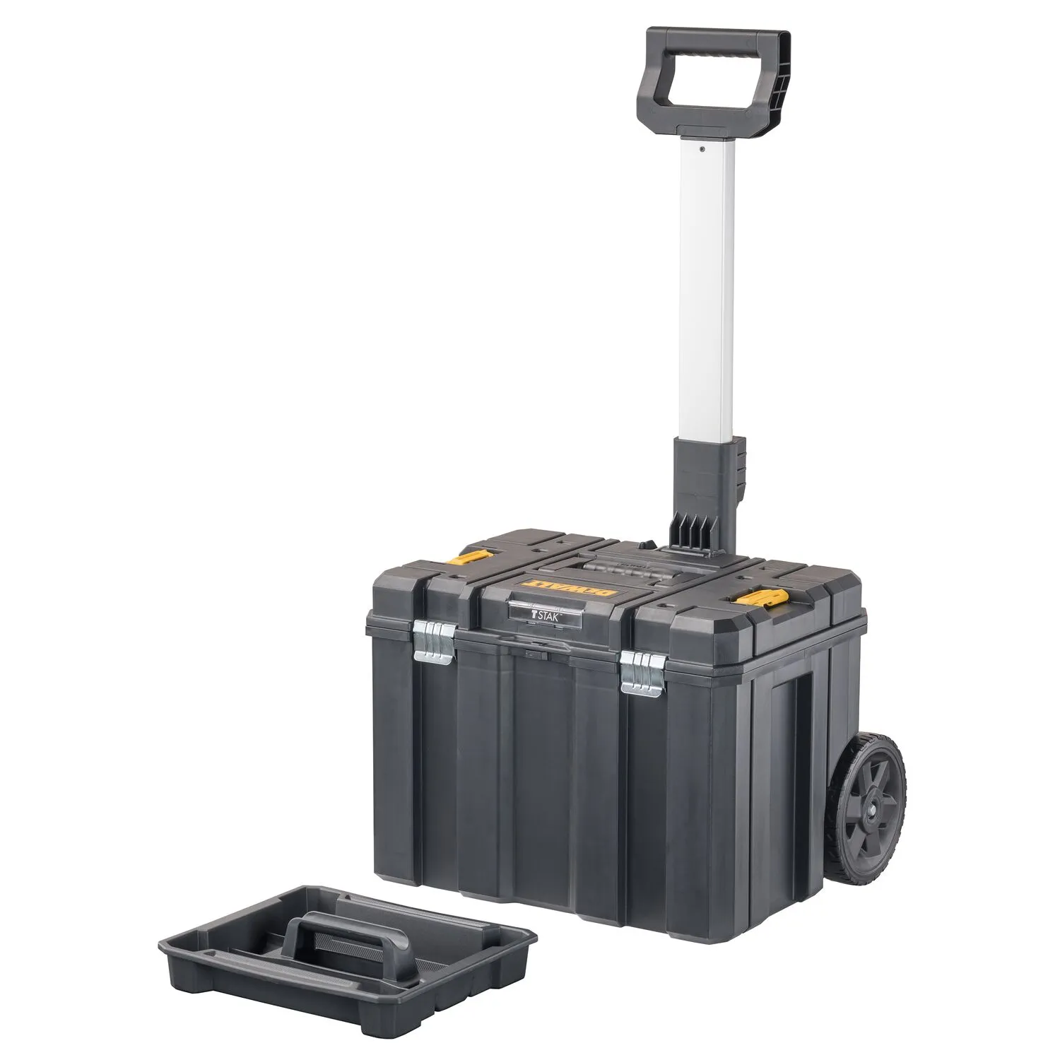 Caja Profunda Móvil 50kg Tstak Dewalt Dwst17820 Color Negro
