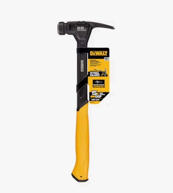 Martillo De Carpintero De 22 Onzas Dwht51005 Cara fresada