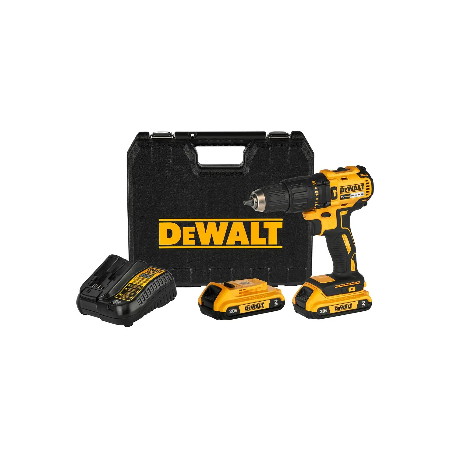 Taladro Percutor 1/2 20v Max Dcd7781d2-b2 Amarillo 50 Hz