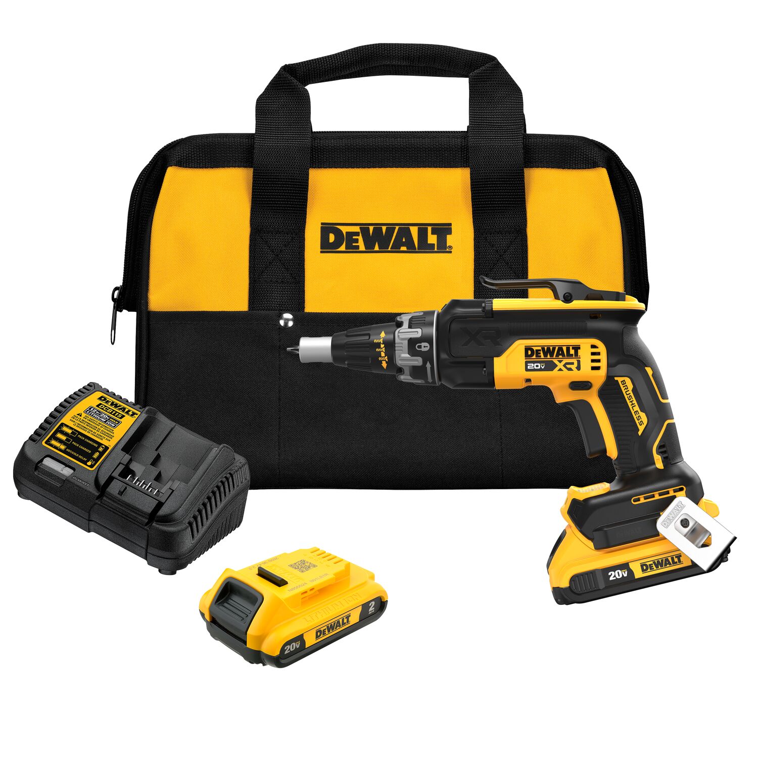 Atornillador Dewalt Dcf630d2-b2 Drywall 20v Max Xr