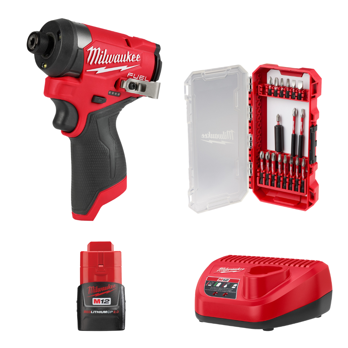 Atornillador De Impacto M12 3453-21 Kit