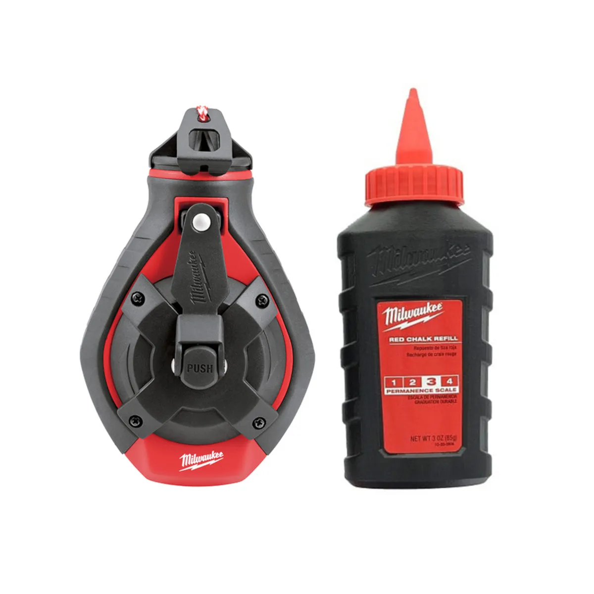 Tizador Carpintero Milwaukee 30mts Tiza Roja