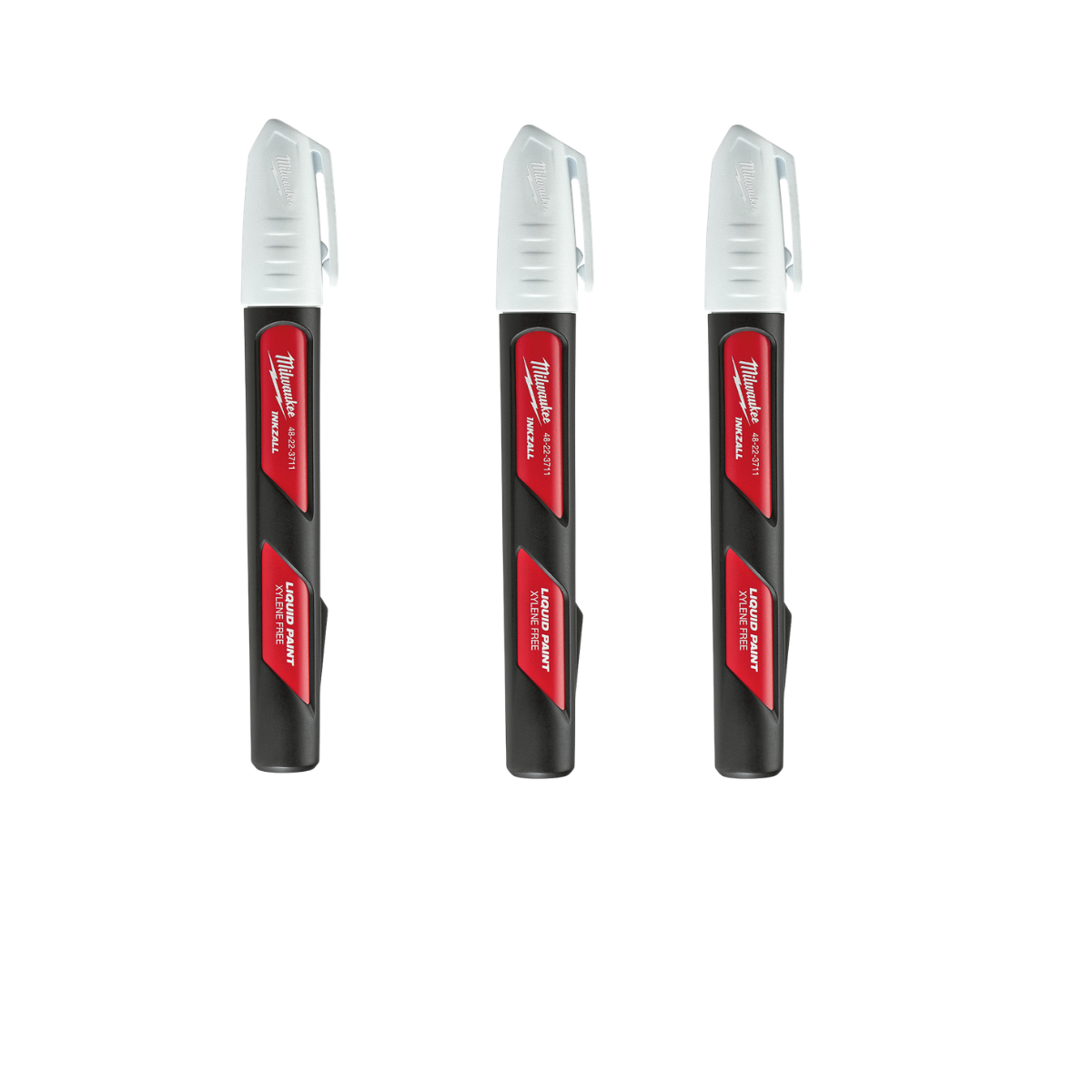 Lapiz Marcador De Metal Blanco Milwaukee 48-22-3711p3