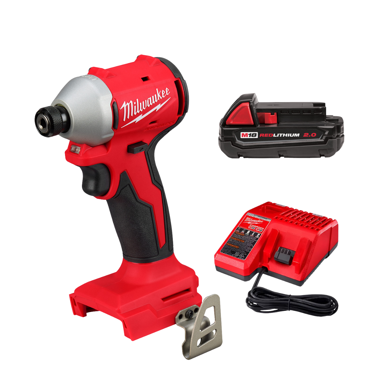 Atornillador De Impacto Compacto M18 Milwaukee 3650-21