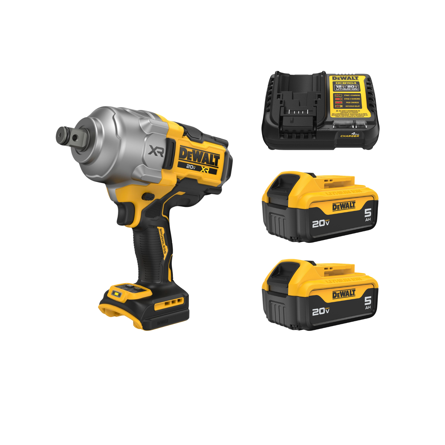Llave De Impacto Xr® 3/4 20v Dewalt Dcf964b-kit2