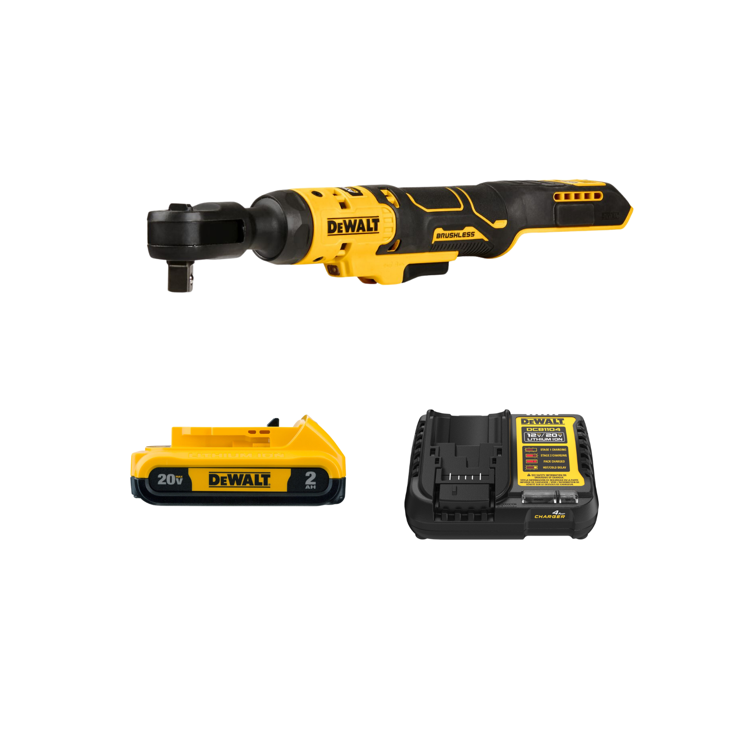 Chicharra Inalámbrica Dewalt 1/2 20v Dcf512b-kit